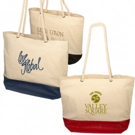 Product: ZING COTTON & JUTE TOTE