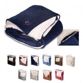 Product: MICRO MINK SHERPA BLANKET