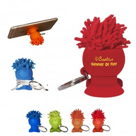 Product: MOPTOPPERS® MOBILE STAND CORD WINDER KEY CHAIN