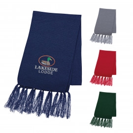 Product: Knit Scarf With Tassles