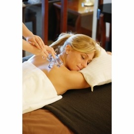 Product: Hand Shape Translucent Massager