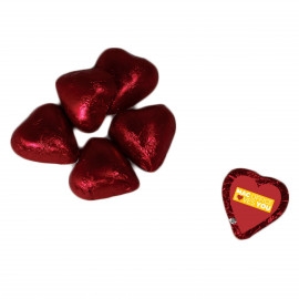 Product: INDIVIDUALLY WRAPPED CHOCOLATE HEARTS