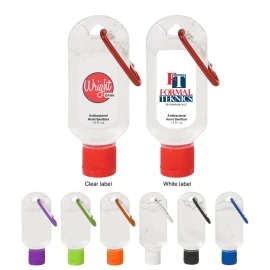 Product: 1.8 OZ. HAND SANITIZER WITH CARABINER