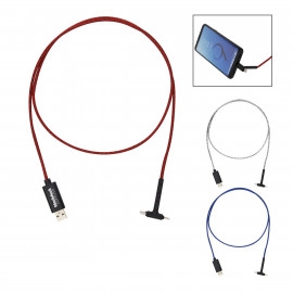 Product: 3 Ft. 2-In-1 Charging Cable Phone Stand