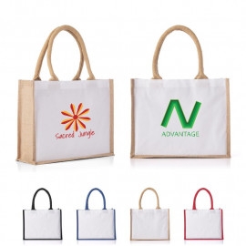 Product: COTTON/JUTE JUNIOR TOTE