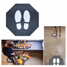 Product: 13" X 13" SOCIAL DISTANCING FLOOR MAT