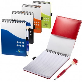Product: TWO-TONE JOTTER WITH MOPTOPPERS® STYLUS PEN