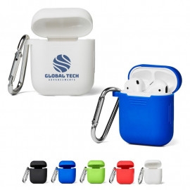 Product: SILICONE EARBUD CASE WITH CARABINER