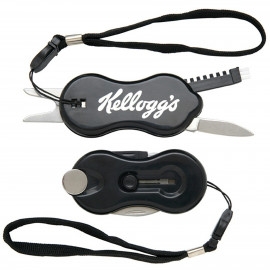 Product: Four In One Golf Tool W/Ball Marker & Brush