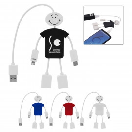 Product: TECHMATE 3-IN-1 CHARGING CABLE & USB HUB