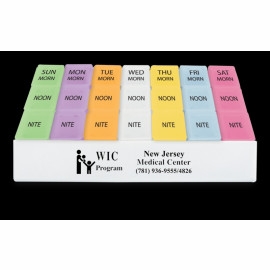 Product: Jumbo Three For Me Medicine Tray