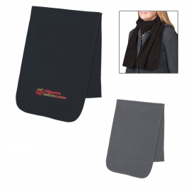 Product: Embroidered Cozy Fleece Scarf