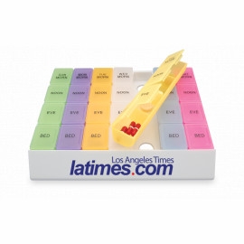Product: Rainbow Jumbo 24/7 Medicine Tray Organizer
