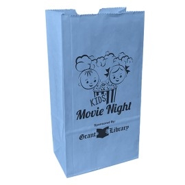 Product: Colored Popcorn Bag - 4⅛W x 2½ x 7⅞H
