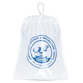 Product: Cotton Draw Bag - 12W x 16H x 4