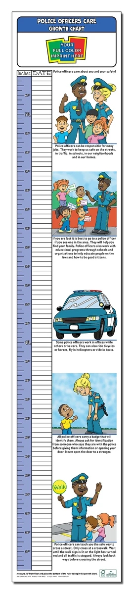 Product: Police Officers Care Growth Chart