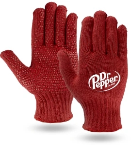 Product: Red Knit Freezer Gloves