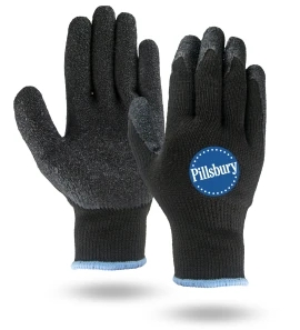 Product: Black Palm Dipped Gloves