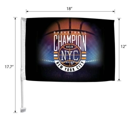 Product: DisplaySplash Car Flag - Single Sided