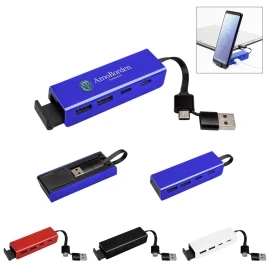 Product: Rabs Type-c & Usb Hub With Phone Stand