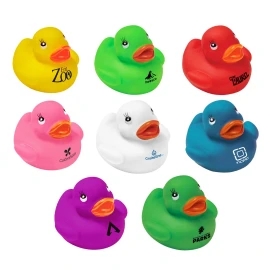 Product: 2" Colorful Rubber Ducks