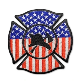 Product: Large Embroidered Hand Cut Emblem