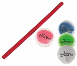 Product: Traveler's Silicone Straw w/Round Case