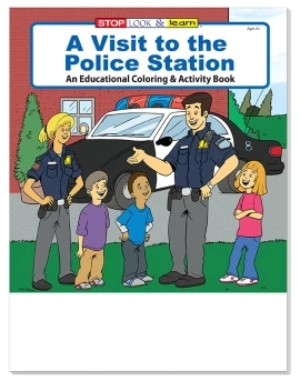 Product: A Visit to the Police Station Coloring & Activity Book