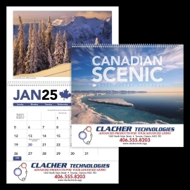 Product: Canadian Scenic Pocket Calendar