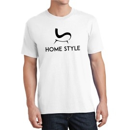 Product: Port & Company 5.4 oz Custom T-Shirt -WHITE