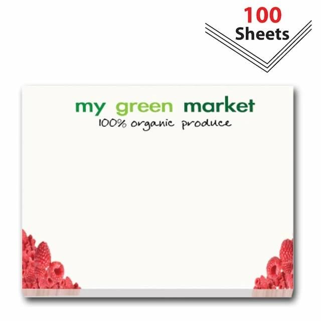 Category Sticky Notes & Cubes