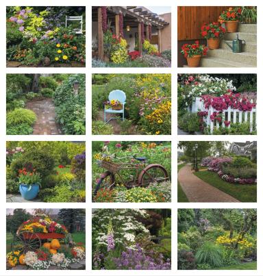 Garden Walk Calendar, Spiral
