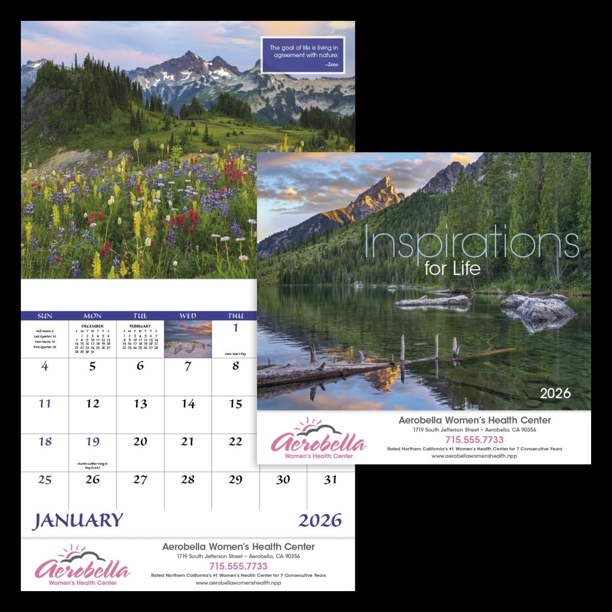 Inspirations for Life Calendar