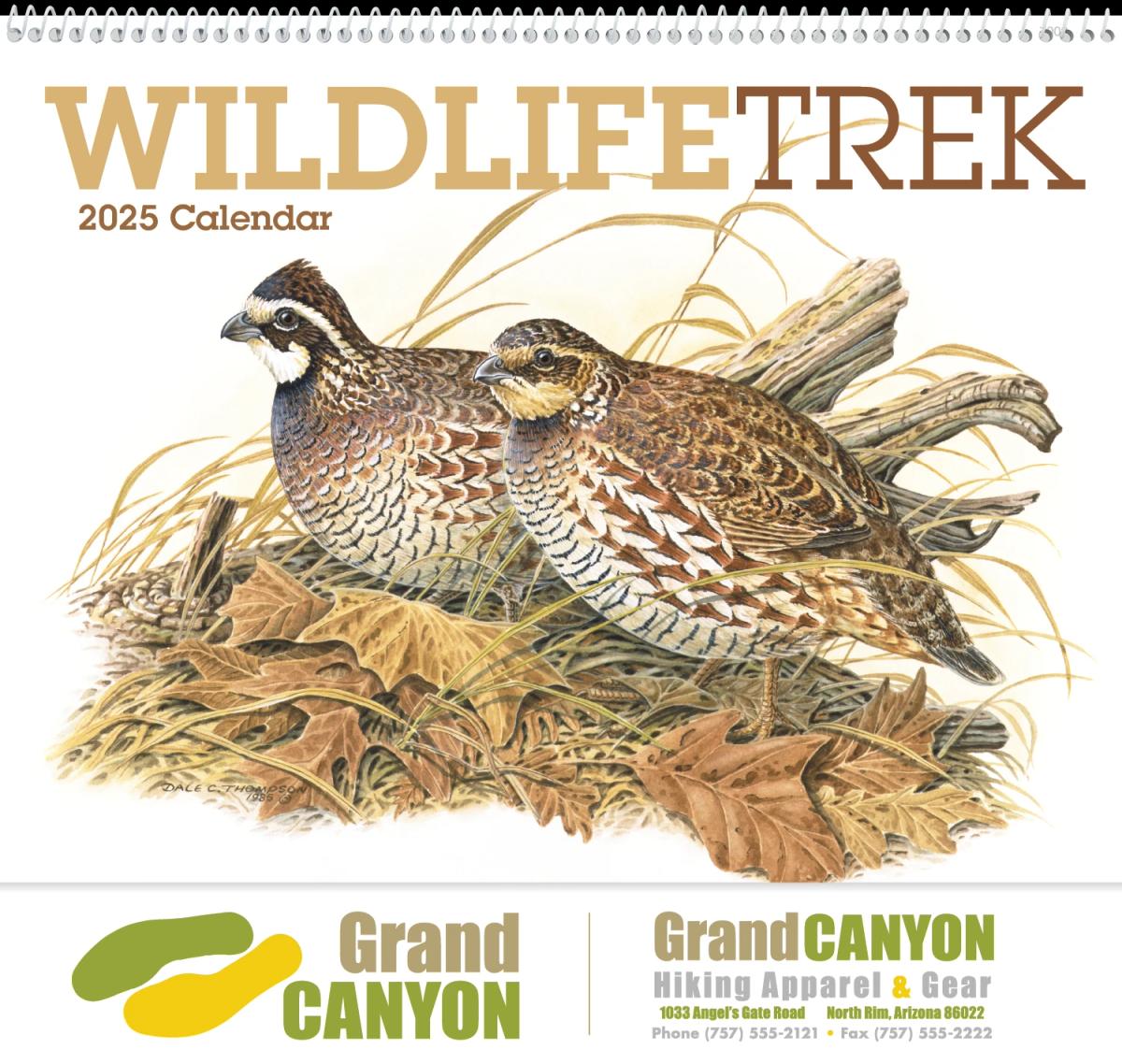 Wildlife Trek Calendar