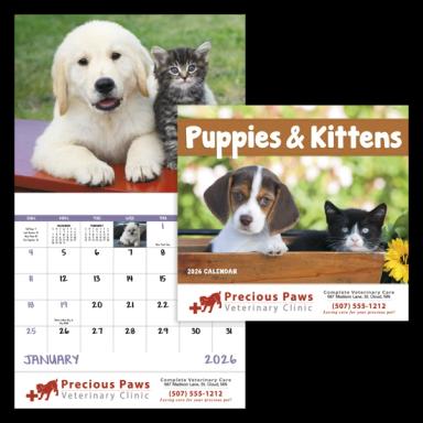 Puppies & Kittens Calendar