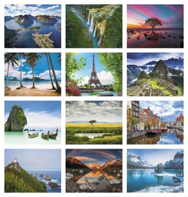 Glorious Getaways Calendar