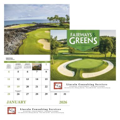 Fairways & Greens Calendar