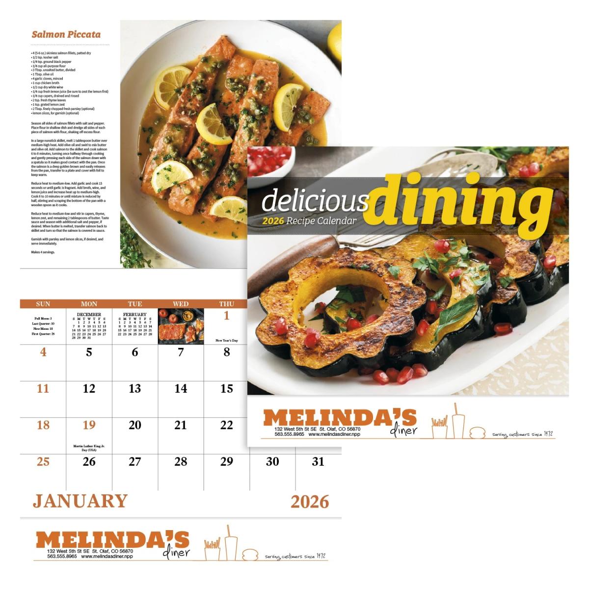 Delicious Dining Calendar