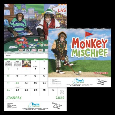 Monkey Mischief Calendar