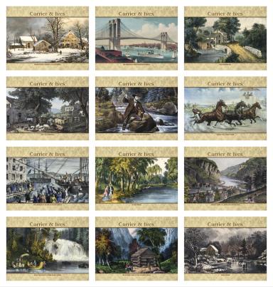 Currier & Ives Calendar