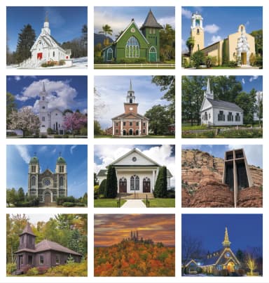 Scenic Churches Calendar