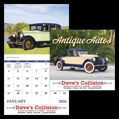 Antique Autos Calendar
