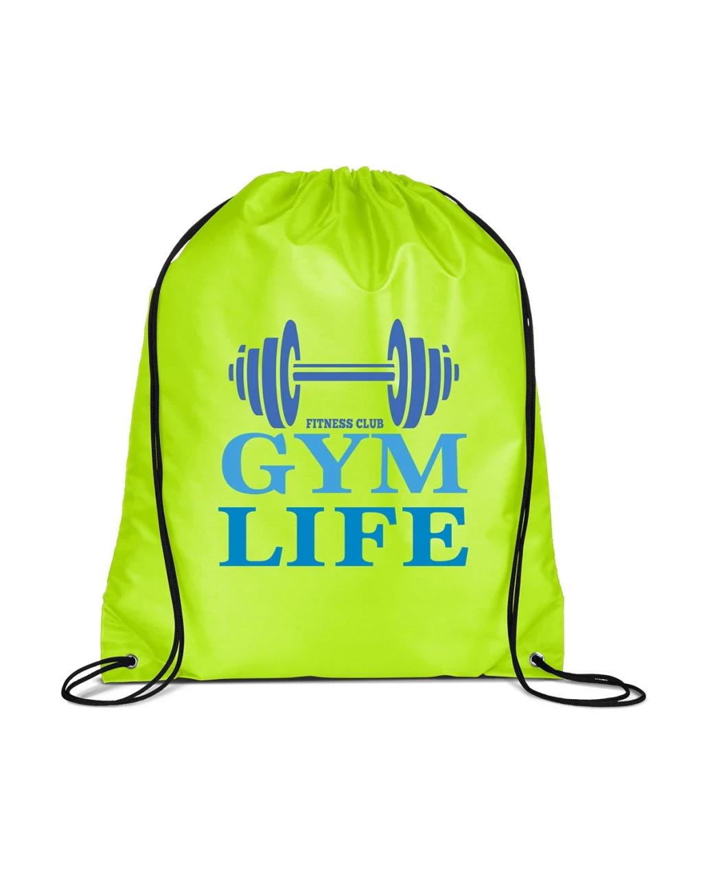 Cinch Up Promotional Backpack
