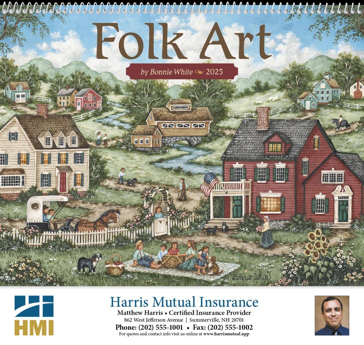 Folk Art Calendar