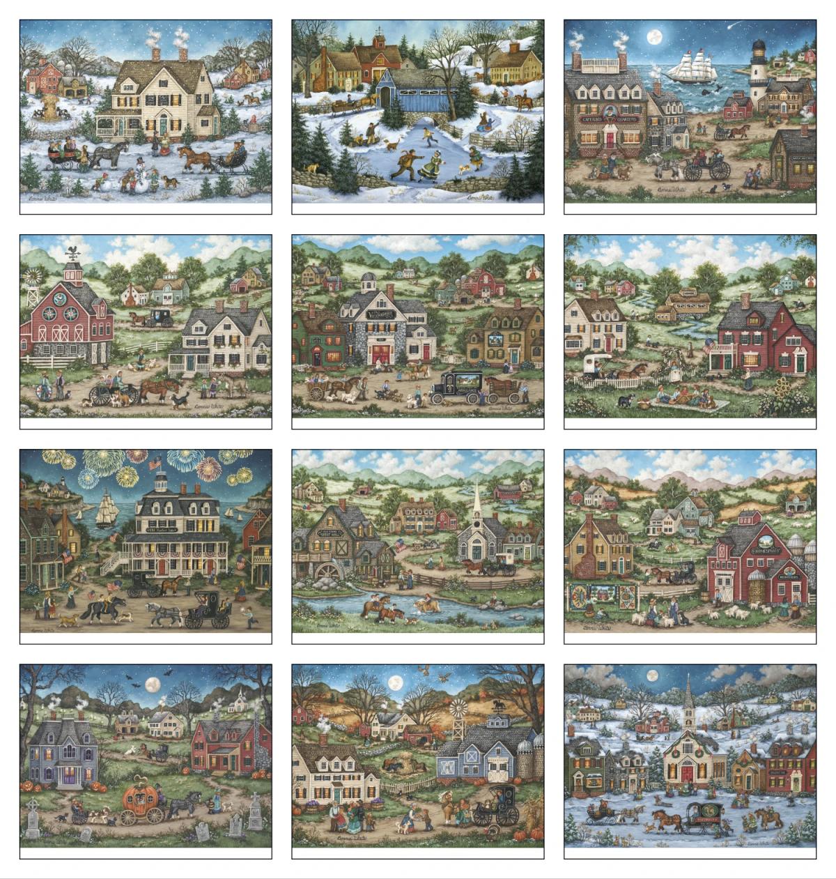 Folk Art Calendar