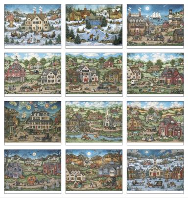 Folk Art Calendar