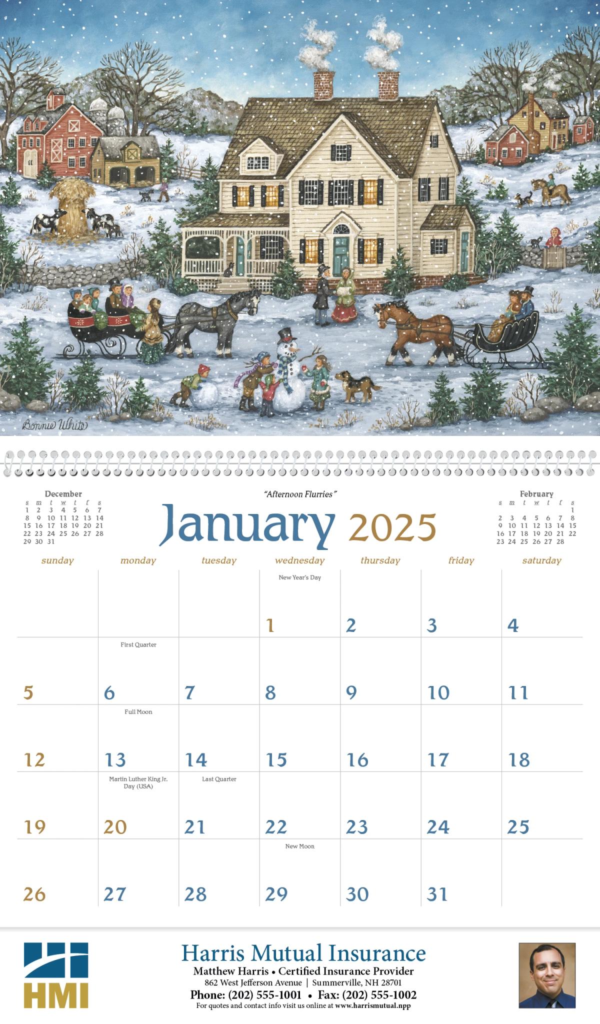 Folk Art Calendar