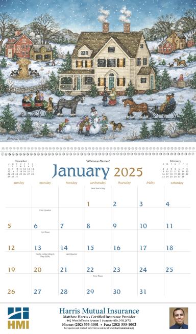 Folk Art Calendar
