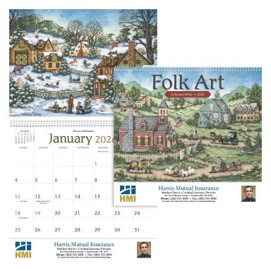 Folk Art Calendar