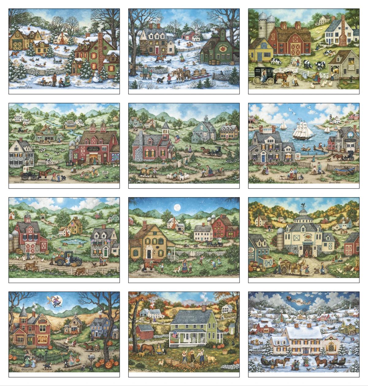Folk Art Calendar